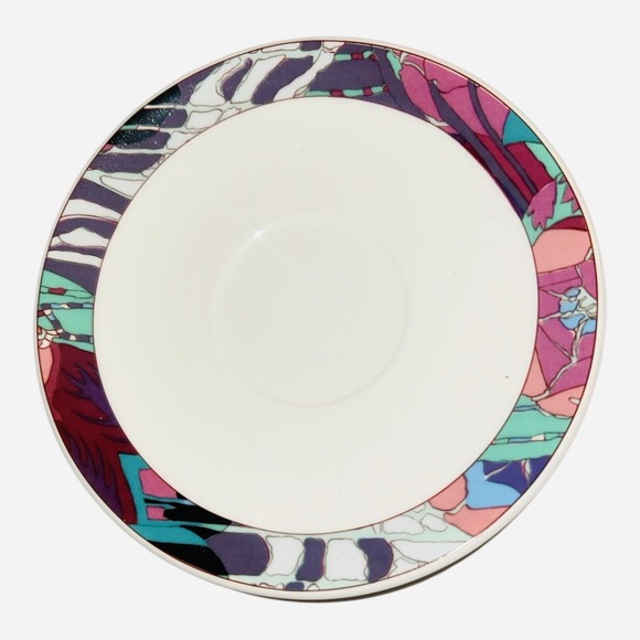 Richard Ginori 1735 Other - Richard Ginori 1735 Intra Demitasse Saucer Set 6 Bone China Italy